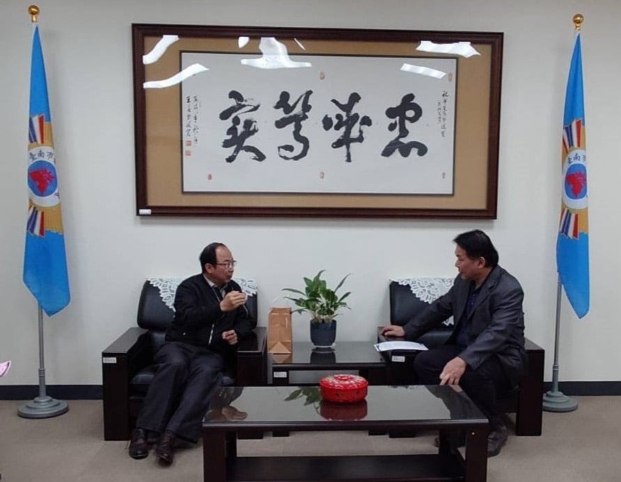 南臺科技大學拜會臺南市榮民服務處 強化退除役官兵就學就業服務