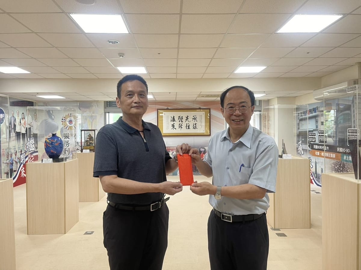 臺南榮服處攜手欣南天然氣 端節關懷弱勢榮民眷