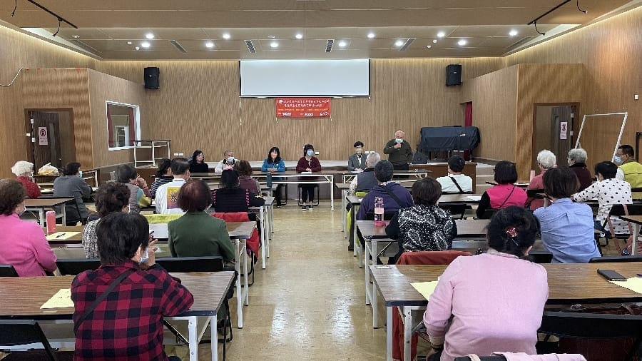 112年度嘉義老人教育大學 嘉縣朴子市公所舉行銀髮族養生健康研究班開課典禮