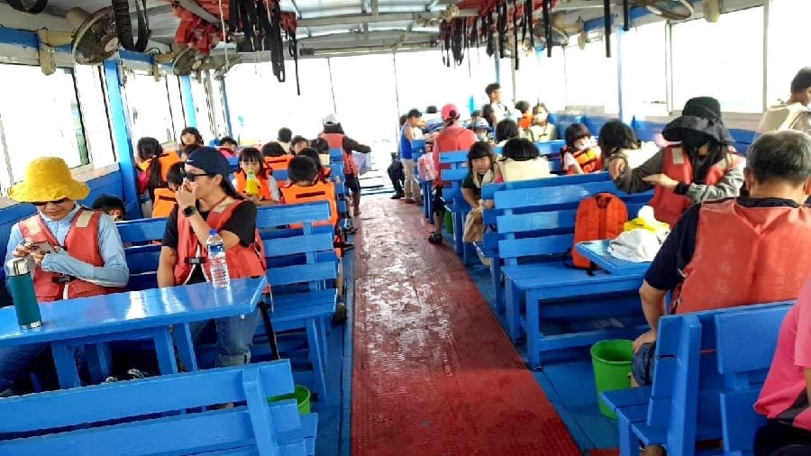 嘉義布袋海上巴士 可以登無人島母親節帶著媽媽吹海風 布袋業者推1元乘船