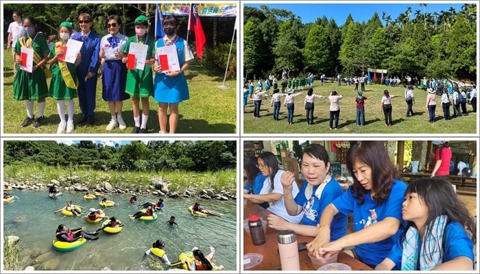 嘉義市慶祝女童軍節舉行築夢探索 森活趣 五感生態體驗活動