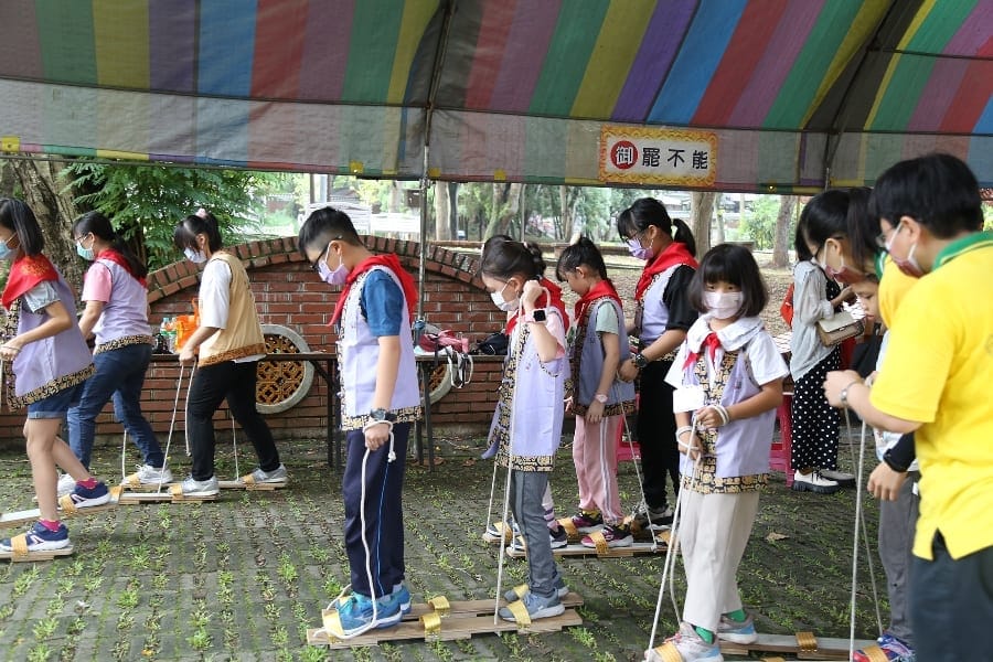 2023經典禮讚─傳承心‧文化情113人參加小狀元經典會考最小年齡考生蔡沄秝小妹妹3歲半