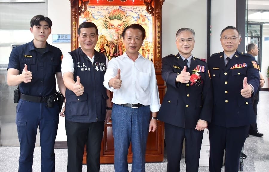 嘉義縣警察局朴子分局舊辦公廳舍「東石郡役所」核列為「縣定古蹟」新建辦公廳舍今落成啟用