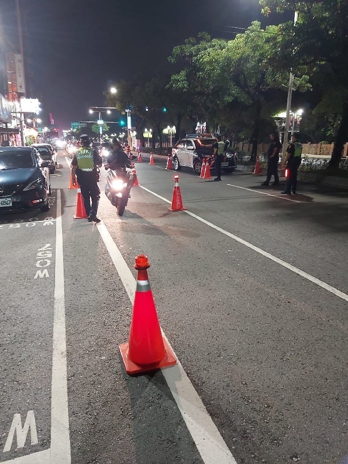 嘉義市警局強力執法「酒駕零容忍」擴大取締酒後駕車執法