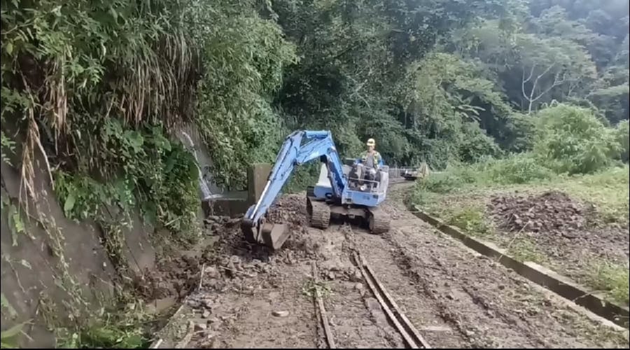 阿里山林業鐵路本線9月12日持續停駛