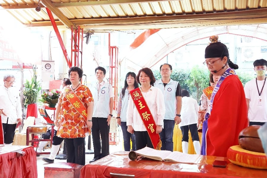 福德正神聖誕 嘉義市長黃敏惠參拜守護嘉義市四方土地公廟祈求國泰民安