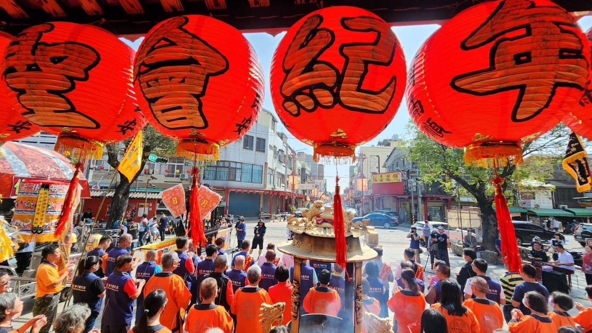 嘉義朴子配天宮12年一科《海表聖會》巡安賜福遶境活動