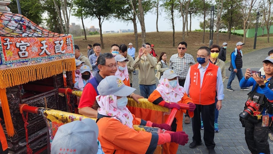 遶境創舉 朴子配天宮《海表聖會》媽祖巡安遶境