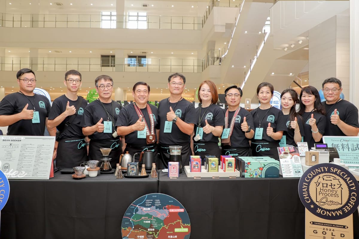 嘉義縣精品咖啡進軍沖繩PARCO CITY，八家莊園展現獨特風味