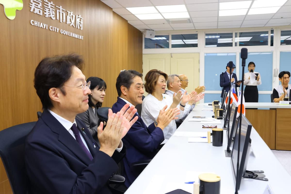 因《KANO》棒球故事結緣，日本愛媛縣知事率團拜會嘉義市政府見證「金石之交」