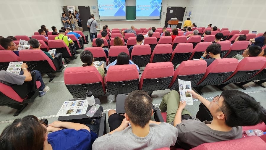 中正大學國際創業系列講座 冠賢機電董事長林建祥 以台灣水牛精神