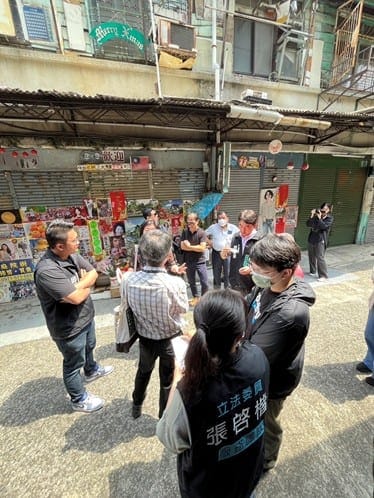 20240514立委張啓楷 嘉義市文化路商圈的興中市場面臨拆除 民眾陳情立委張啓楷