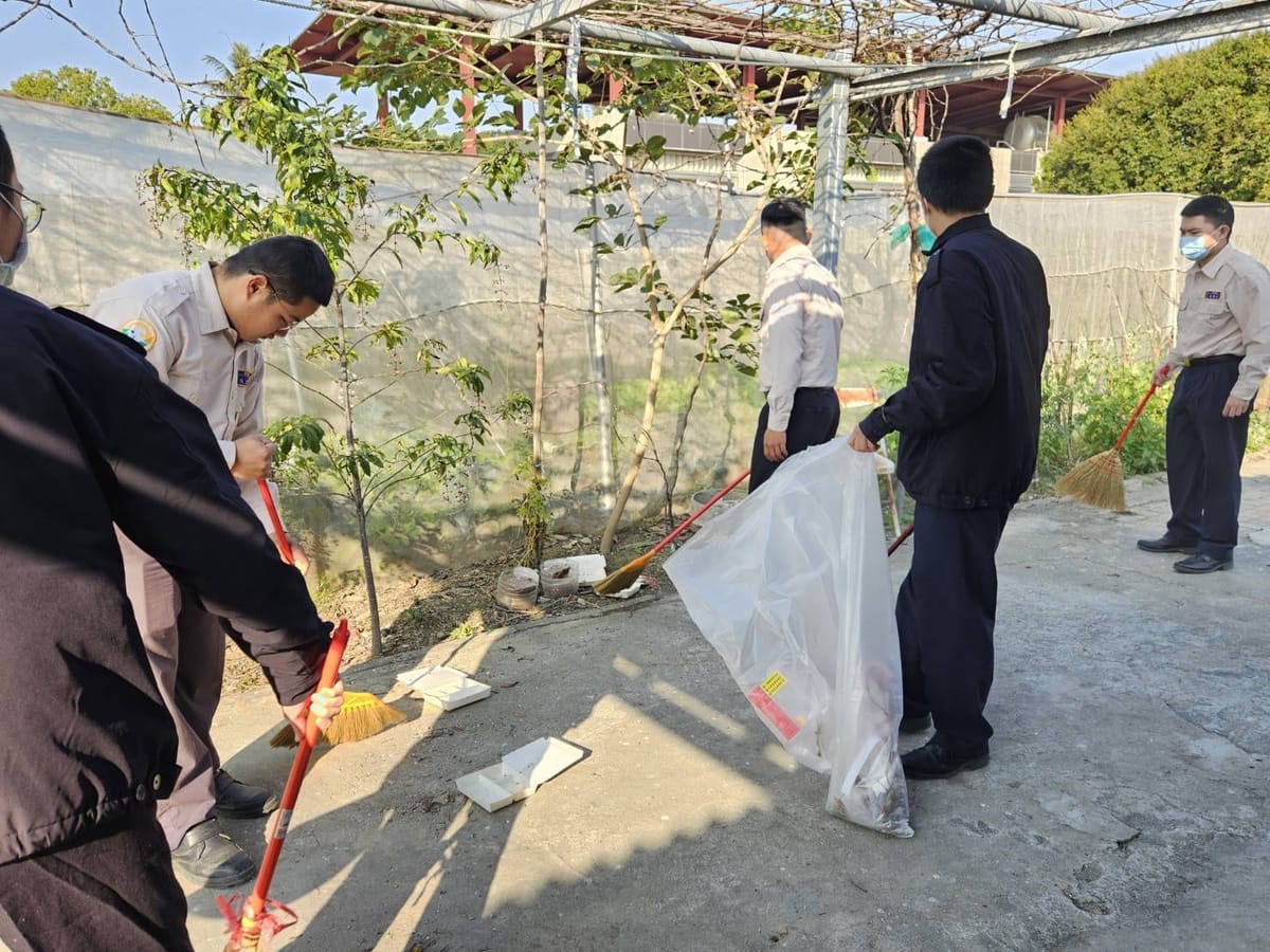 歲末送暖、佳里情 歲末年終關懷獨居長者及協助居家環境清潔