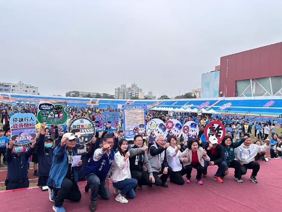 路跑活動熱血起跑 嘉義市警察局反詐宣導 提升民眾識詐及防詐能力