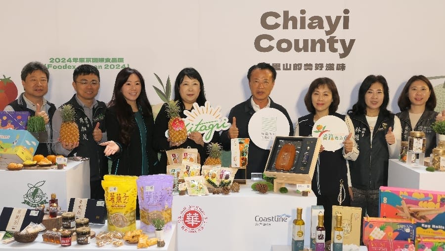 嘉義縣長翁章梁將率團參加東京食品展 嘉義優鮮深耕日本市場