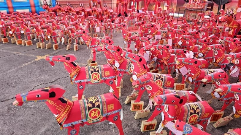 嘉義鹿草元宵火馬祭活動來了　感受超震撼「放火馬」