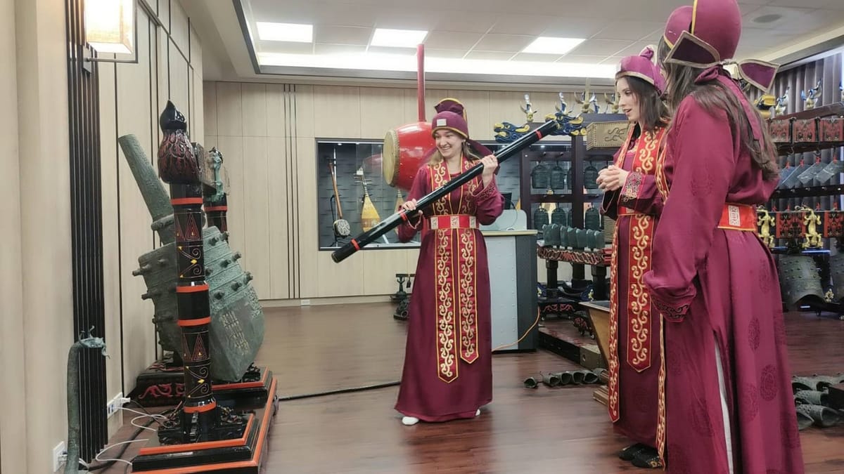 美國三一大學師生蒞南華交流　學習雅樂藝術文化