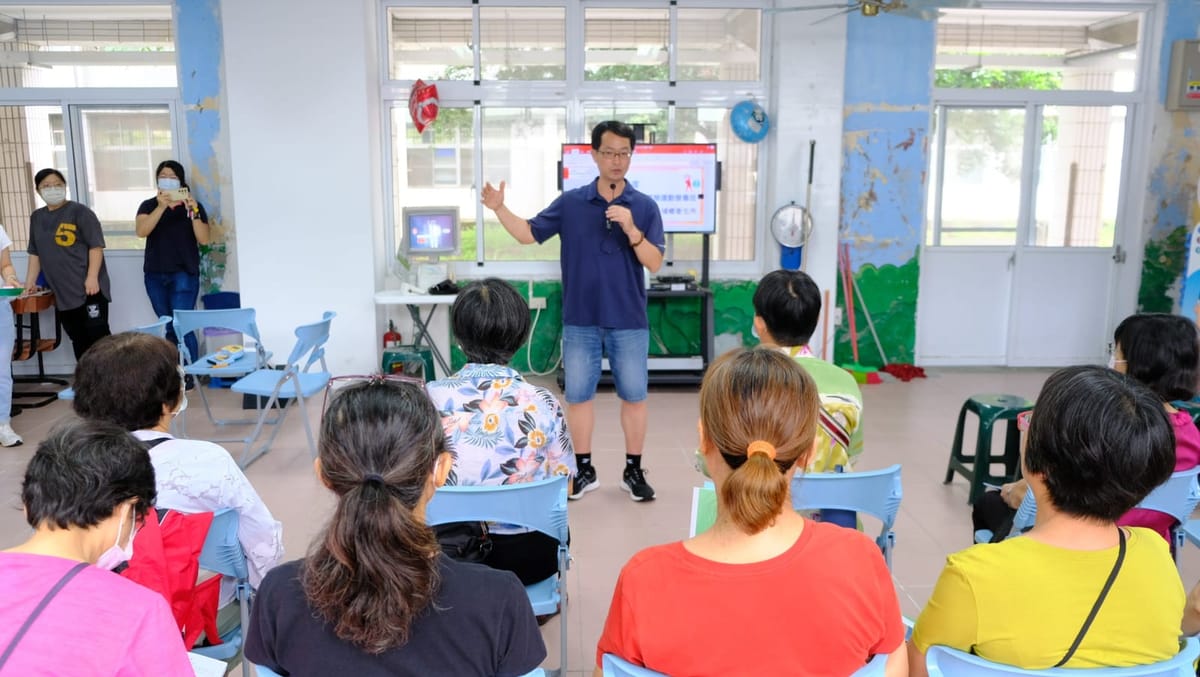 南華大學運動學程完成嘉義縣骨鬆肌少高風險者之檢測