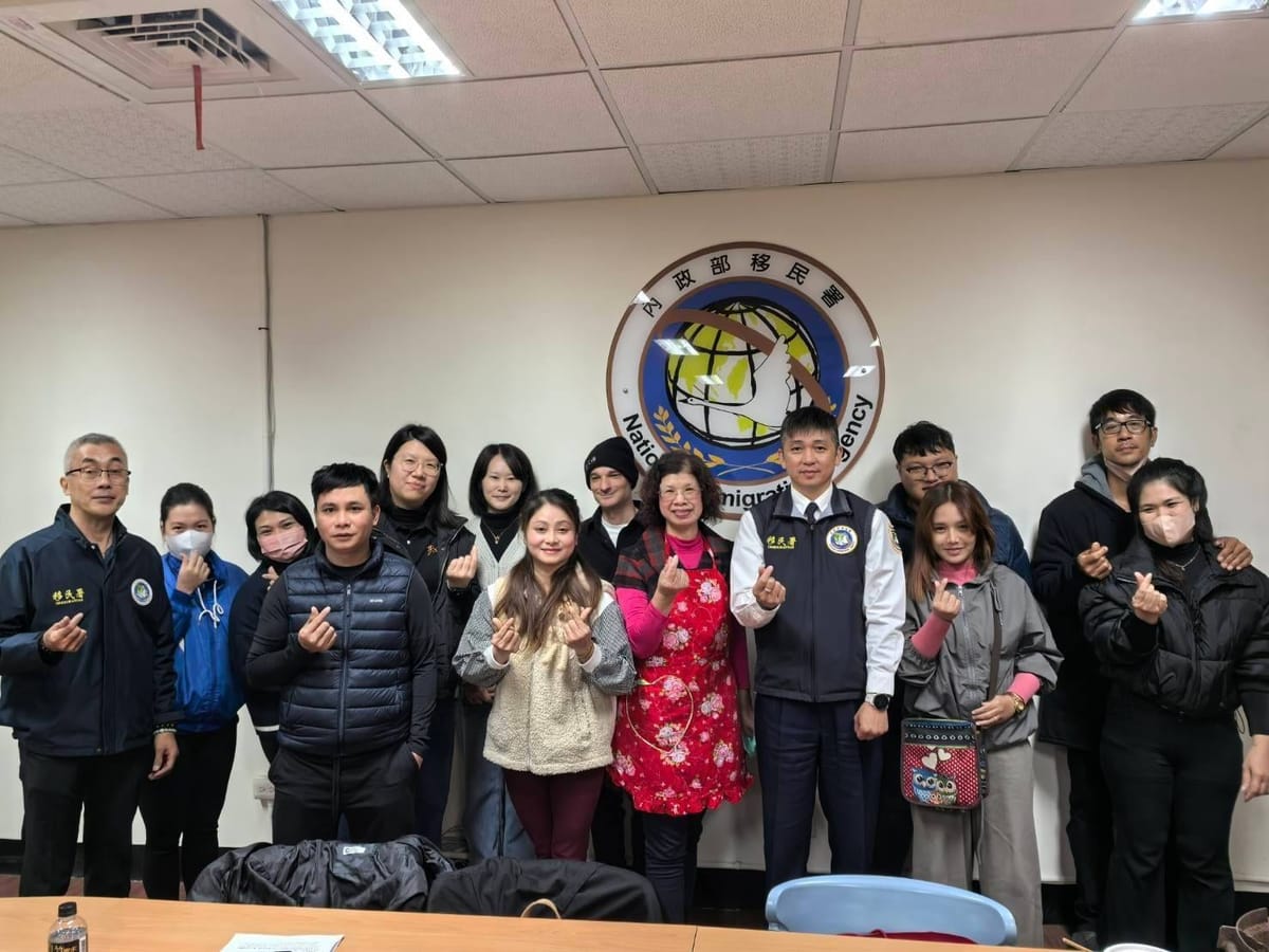 移民署攜手新住民，搓出團圓暖心情