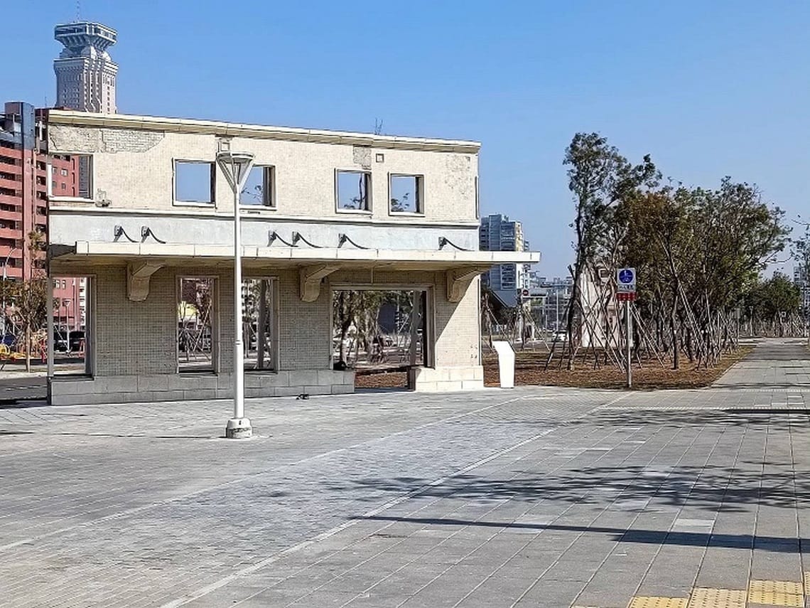 車站遺構化身歷史記憶牆版留下歷史紋理述說咱的故事
