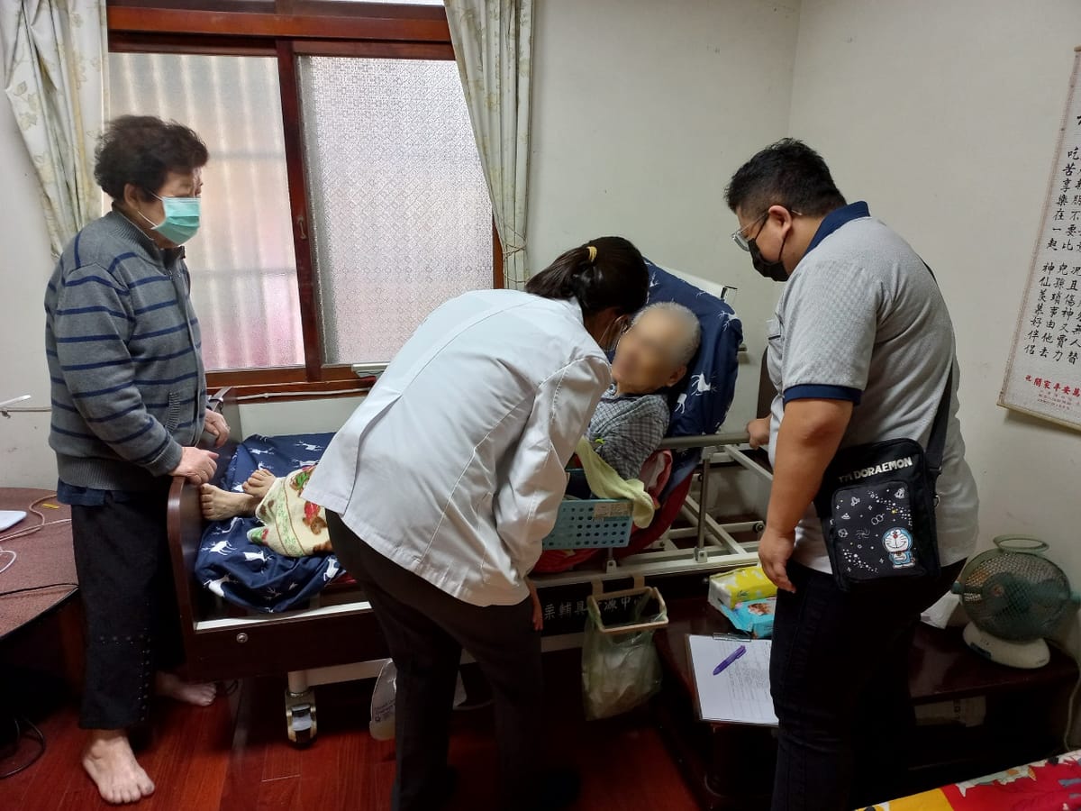關懷苗栗長照對象莊孟臻建議善用中醫居家醫療