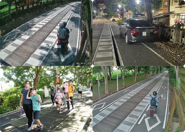 嘉義市嘉油鐵馬道禁止二輪以上車輛通行 處新臺幣900元以上1,800元以下罰鍰