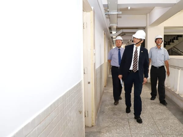 嘉義大學暑假期間進行大改造民雄校區優質嶄新宿舍迎接大一新生