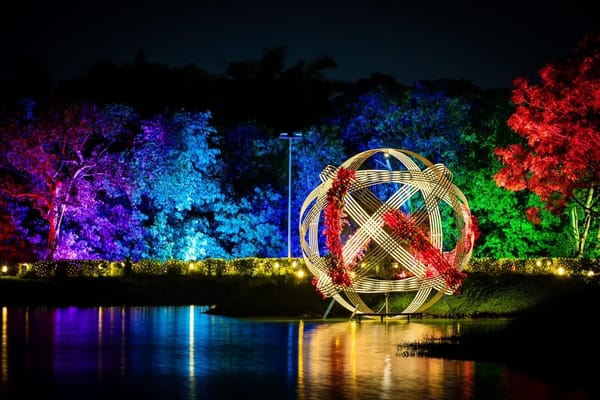 夢幻又詩意！「2024光織影舞」北香湖登場