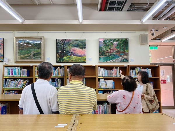 心中一畝田-蔡淑珍風景油畫個展4/15安平圖書館開展