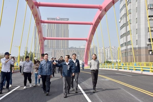 高雄市龍德橋開放通行大順商圈路網大躍進